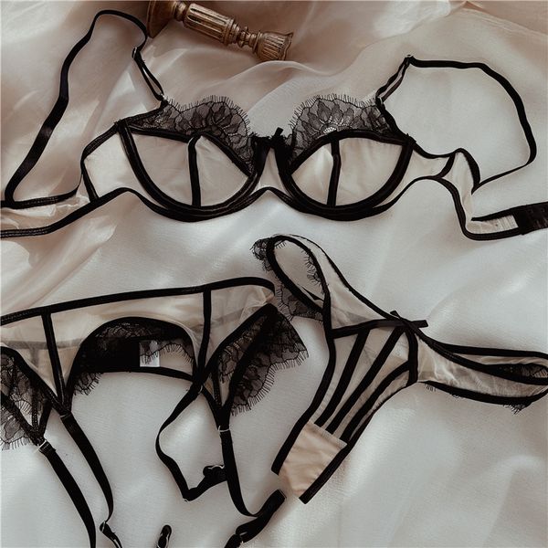 bras sets ultra thin lace bra briefs transparent steel ring underwear set big breasts show small garter belt temptation lingerie pant 221006, Red;black
bras sets ultra thin lace bra briefs transparent steel ring underwear set big breasts show small garter belt temptation lingerie pant 221006, Red;black