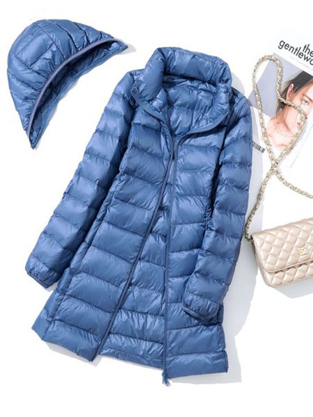 women's down parkas autumn winter down jacket women midlength thin slim detachable hood white duck down coat ladies solid slim warm par, Black
women's down parkas autumn winter down jacket women midlength thin slim detachable hood white duck down coat ladies solid slim warm par, Black