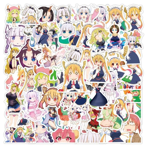 50pcs anime miss kobayashi's dragon maid sticker graffiti kids toy skateboard car motorcycle bicycle sticker decals wholesale
50pcs anime miss kobayashi's dragon maid sticker graffiti kids toy skateboard car motorcycle bicycle sticker decals wholesale