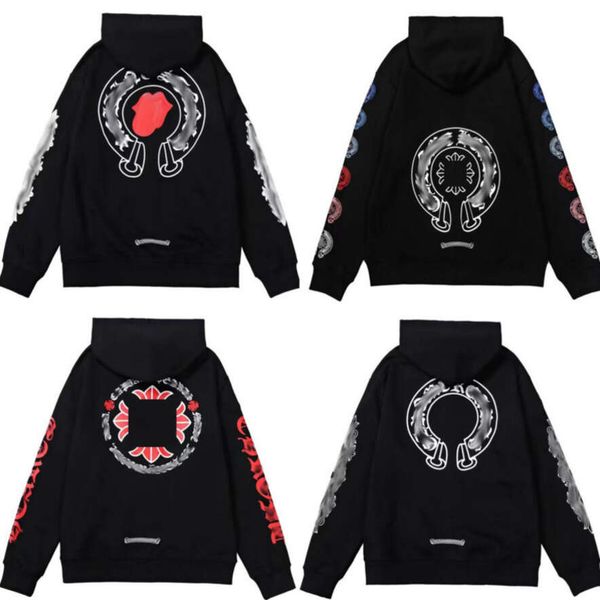 men's hoodies sweatshirts fashion luxury classic brand ch zipper women men pullover hooded designer horseshoe sanskrit hoodie sweater s, Black
men's hoodies sweatshirts fashion luxury classic brand ch zipper women men pullover hooded designer horseshoe sanskrit hoodie sweater s, Black