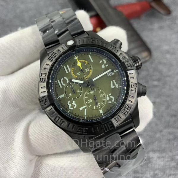 classic men's 46mm sports watch sapphire fashionable rubber 904l stainless steel waterproof, Slivery;brown
classic men's 46mm sports watch sapphire fashionable rubber 904l stainless steel waterproof, Slivery;brown