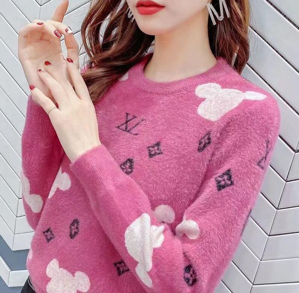 2022 women's sweaters y2k hip hop for designer high collar loose long sleeve pullover knitting dress, White;black
2022 women's sweaters y2k hip hop for designer high collar loose long sleeve pullover knitting dress, White;black