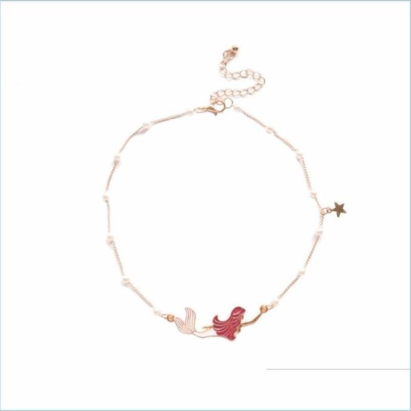 chokers girls mermaid pendant necklace fashion collar pearl chain clavicle neck chains chokers women charm jewelry short d ffshop2001 dh9em, Golden;silver
chokers girls mermaid pendant necklace fashion collar pearl chain clavicle neck chains chokers women charm jewelry short d ffshop2001 dh9em, Golden;silver