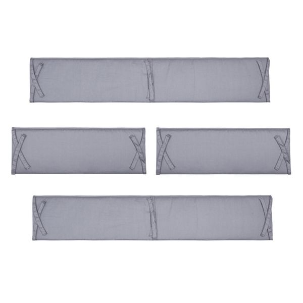 bed rails 4pcs/set for boys girls baby crib bumper guard pad nursery home bedroom anti-collision bed liner protector removable washable 2210
bed rails 4pcs/set for boys girls baby crib bumper guard pad nursery home bedroom anti-collision bed liner protector removable washable 2210