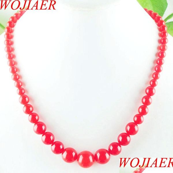beaded necklaces red jade gem stone 6-14mm graduated round beads women necklace 17.5 inches strand jewelry f3002 drop deli bdejewelry dhy80, Silver
beaded necklaces red jade gem stone 6-14mm graduated round beads women necklace 17.5 inches strand jewelry f3002 drop deli bdejewelry dhy80, Silver
