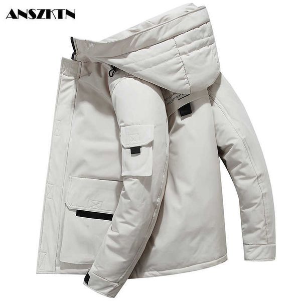men's down parkas 2020 new arrivel winter men parka big pockets casual jacket hooded solid color puffer thicken and warm hooded outwear, Black
men's down parkas 2020 new arrivel winter men parka big pockets casual jacket hooded solid color puffer thicken and warm hooded outwear, Black