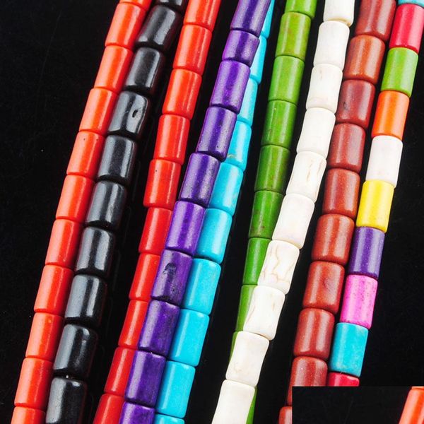 stone fashion style diy 4x6mm purple howlite stone column beads for jewelry making loose spacer bead 15.5" drop delivery 2021 lulubaby, Black
stone fashion style diy 4x6mm purple howlite stone column beads for jewelry making loose spacer bead 15.5" drop delivery 2021 lulubaby, Black