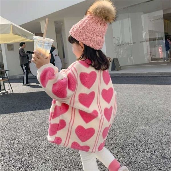 jackets girls fleece jacket coat cute heart pattern warm children outerwear sweatshirt winter fashion kids clothes 2201006, Blue;gray
jackets girls fleece jacket coat cute heart pattern warm children outerwear sweatshirt winter fashion kids clothes 2201006, Blue;gray