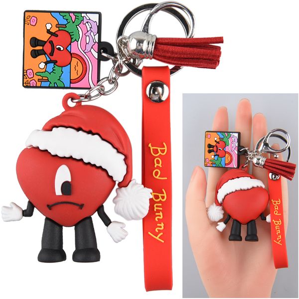 badbunny soft pvc keyring accessories croccharms keychain croc keychain wholesale 3d bad bunny glowing in night keyrings christmas gift for, White;pink
badbunny soft pvc keyring accessories croccharms keychain croc keychain wholesale 3d bad bunny glowing in night keyrings christmas gift for, White;pink