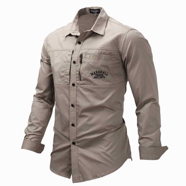 men's casual shirts 2022 fashion cargo military shirt long sleeve multi-pocket casual shirts brand clothes army green camisa masculina, White;black
men's casual shirts 2022 fashion cargo military shirt long sleeve multi-pocket casual shirts brand clothes army green camisa masculina, White;black