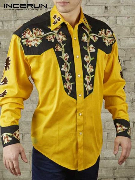 men's casual shirts fashion men shirt print patchwork lapel long sleeve ethnic style leisure men clothing 2022 button casual camisas s-, White;black
men's casual shirts fashion men shirt print patchwork lapel long sleeve ethnic style leisure men clothing 2022 button casual camisas s-, White;black