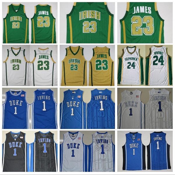 basketball st vincent mary high school irish 23 lebron jerseys white green st. patrick kyrie irving basketball jersey duke blue devils, Black;red
basketball st vincent mary high school irish 23 lebron jerseys white green st. patrick kyrie irving basketball jersey duke blue devils, Black;red
