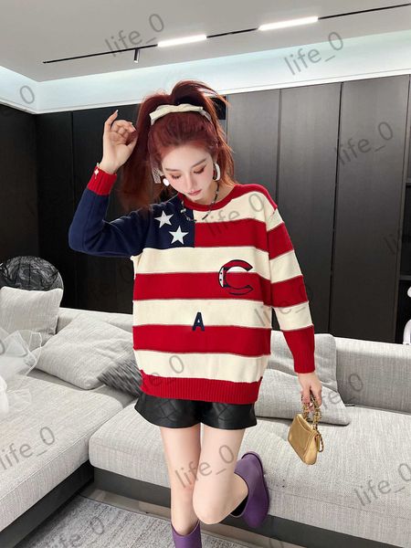 brand womens sweaters letter logo printed stripe round neck pullovers casual knitted cardigans spring autumn warm fashion sweater women, White;black
brand womens sweaters letter logo printed stripe round neck pullovers casual knitted cardigans spring autumn warm fashion sweater women, White;black