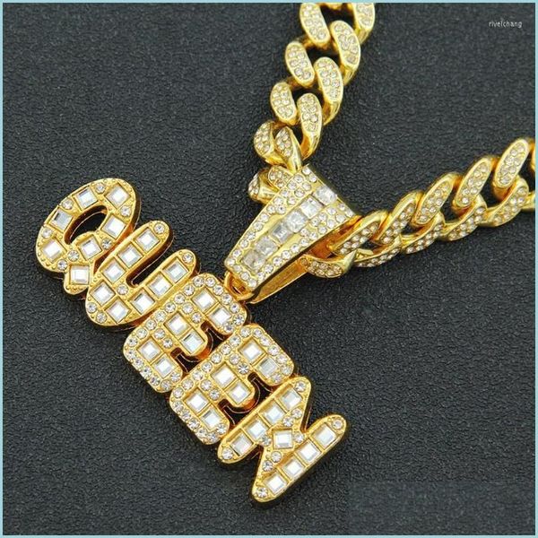 pendant necklaces pendant necklaces rapper iced out cuban chains bling diamond letter queen rhinestone pendants mens gold chain charm dhuij, Silver
pendant necklaces pendant necklaces rapper iced out cuban chains bling diamond letter queen rhinestone pendants mens gold chain charm dhuij, Silver
