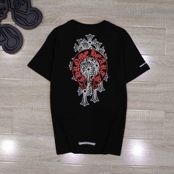 t shirtfactory online export new designer brand short sleeves street classic phantom cross group red horseshoe ch men's and women', Black;brown
t shirtfactory online export new designer brand short sleeves street classic phantom cross group red horseshoe ch men's and women', Black;brown