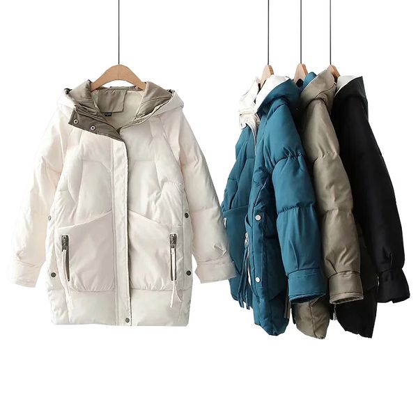 women's down parkas women winter coat long sleeve hooded women warm thick jacket coat women's clothes warm casaco feminino 22093, Black
women's down parkas women winter coat long sleeve hooded women warm thick jacket coat women's clothes warm casaco feminino 22093, Black