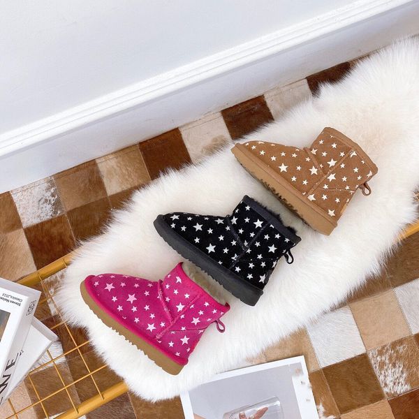kids designer ankle boot warm boots snow classic winter star leather noctilucent solid slip-on pattern cotton full fur fluffy furry satin bo, Black;grey
kids designer ankle boot warm boots snow classic winter star leather noctilucent solid slip-on pattern cotton full fur fluffy furry satin bo, Black;grey