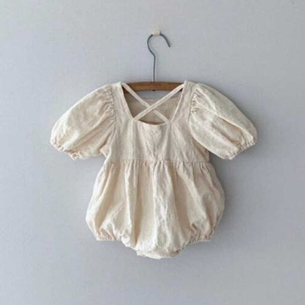 rompers 2020 baby summer clothes cute baby girls boys solid bodysuits jumpsuits outfits clothing casual cross playsuit j220922, Blue
rompers 2020 baby summer clothes cute baby girls boys solid bodysuits jumpsuits outfits clothing casual cross playsuit j220922, Blue