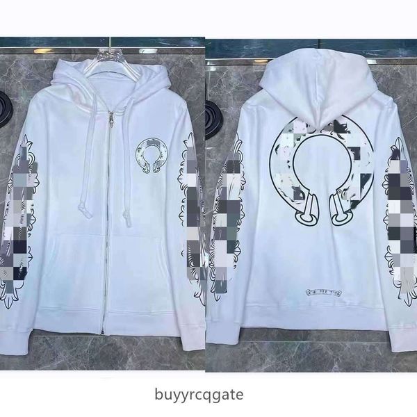 fleece luxury designer hoodies mens zipper ch horseshoe sanskrit cross print pullover hooded sweatshirts sweater woman loose jackts qzgj, Black;brown
fleece luxury designer hoodies mens zipper ch horseshoe sanskrit cross print pullover hooded sweatshirts sweater woman loose jackts qzgj, Black;brown