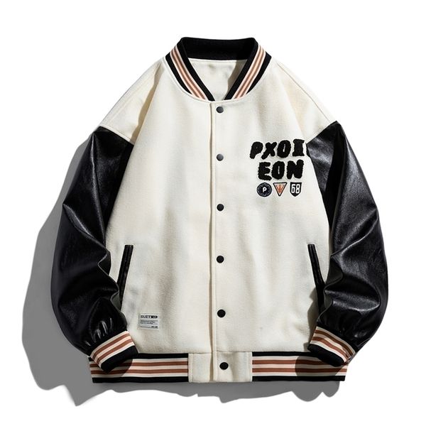 mens jackets supuscreat american letter towel embroidered coat y2k street hiphop retro baseball couple casual plus size 220930, Black;brown
mens jackets supuscreat american letter towel embroidered coat y2k street hiphop retro baseball couple casual plus size 220930, Black;brown