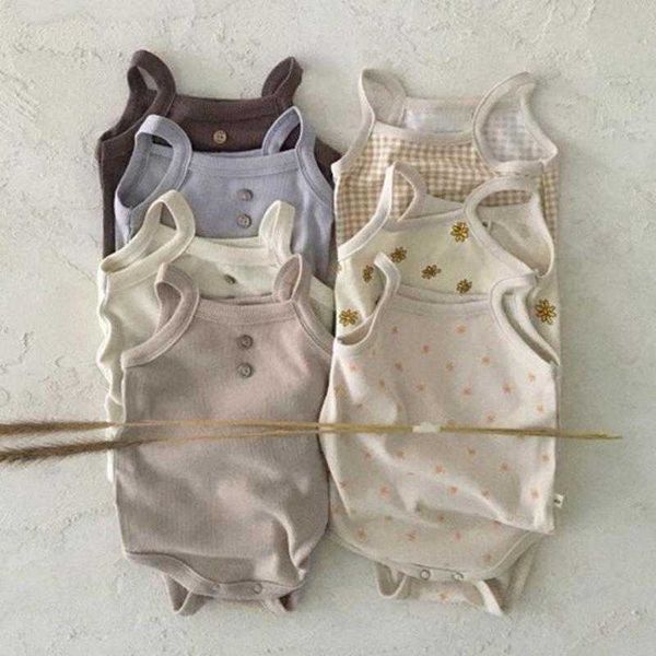rompers newborn baby girl summer retrol flowers cool sling jumpsuit kid boy fashion plaid sleeveless cotton bodysuit one piece j220922, Blue
rompers newborn baby girl summer retrol flowers cool sling jumpsuit kid boy fashion plaid sleeveless cotton bodysuit one piece j220922, Blue