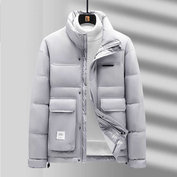 men's down parkas jacket mens stand collar windproof warm coat fashion parka thick jackets men korean trend coats plus size 5xl g220930, Black
men's down parkas jacket mens stand collar windproof warm coat fashion parka thick jackets men korean trend coats plus size 5xl g220930, Black