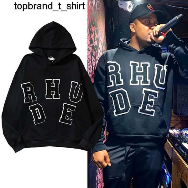 new men's hoodies designer sweatshirts rhude alphabet embroidery embroidery men women streetwear hoodie, Black
new men's hoodies designer sweatshirts rhude alphabet embroidery embroidery men women streetwear hoodie, Black