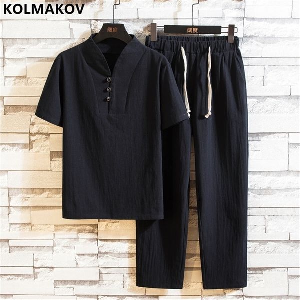 men's tracksuits t-shirt pants summer men's fashion casual pure cotton and linen two-piece large size two-piece set 5xl 221006, Gray
men's tracksuits t-shirt pants summer men's fashion casual pure cotton and linen two-piece large size two-piece set 5xl 221006, Gray