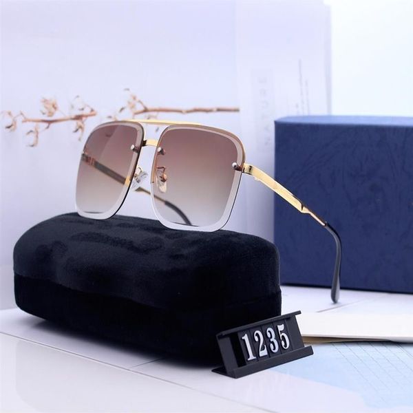 luxury men and women brand sunglasses 123 fashion oval glasses uv protection lens coating mirror lens frameless color plated frame2746, White;black
luxury men and women brand sunglasses 123 fashion oval glasses uv protection lens coating mirror lens frameless color plated frame2746, White;black