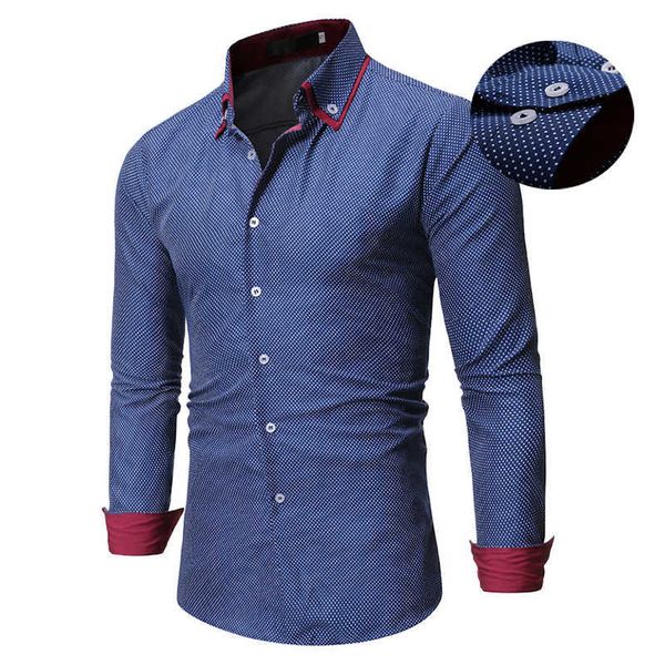 men's casual shirts classic mens dot print shirts fashiom casual long sleeve button up shirts turn down colllar blouse t221006, White;black
men's casual shirts classic mens dot print shirts fashiom casual long sleeve button up shirts turn down colllar blouse t221006, White;black