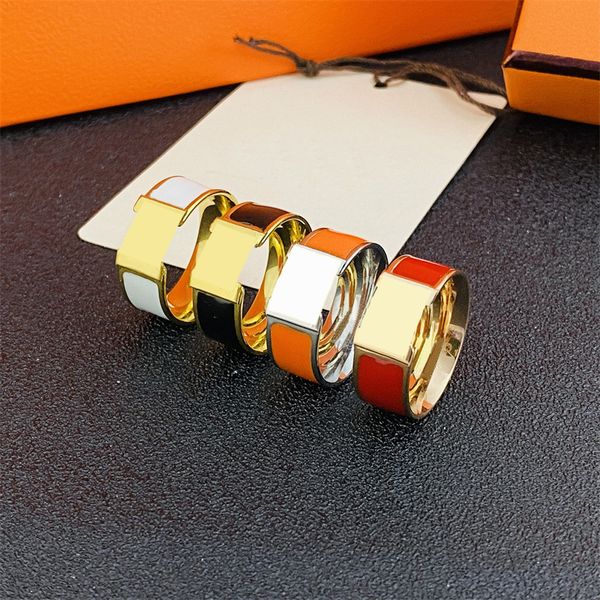 designer jewelry gold ring luxury love nail rings for men women simple design titanium ring new european and american letter h enamel band, Silver
designer jewelry gold ring luxury love nail rings for men women simple design titanium ring new european and american letter h enamel band, Silver