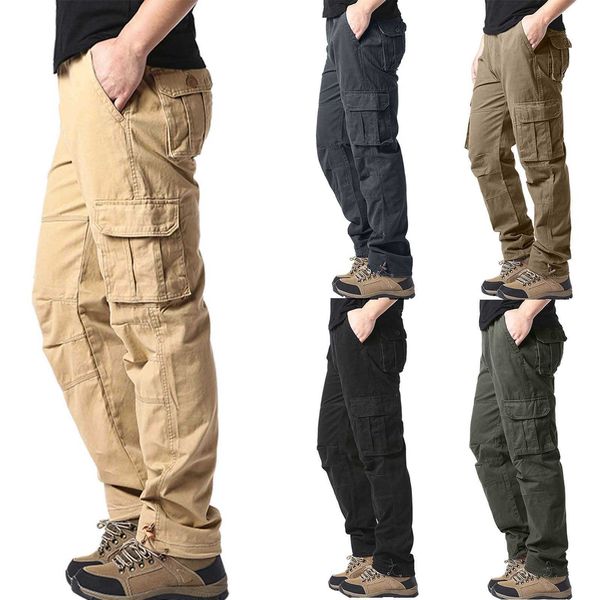 men's pants men casual fashion multi pocket zipper buckle male cargo outdoor tooling g220929, Black
men's pants men casual fashion multi pocket zipper buckle male cargo outdoor tooling g220929, Black