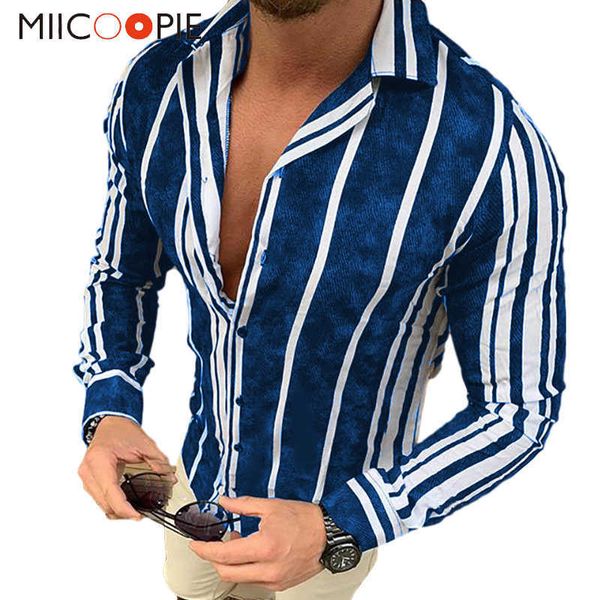 men's casual shirts men's long sleeve blue white striped shirt dress fashion standard-fit button down shirts blouse men hip-hop st, White;black
men's casual shirts men's long sleeve blue white striped shirt dress fashion standard-fit button down shirts blouse men hip-hop st, White;black