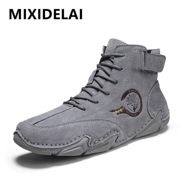 boots big size mens breathable genuine leather soft sole comfortable ankle outdoor casual shoes 220930, Black
boots big size mens breathable genuine leather soft sole comfortable ankle outdoor casual shoes 220930, Black