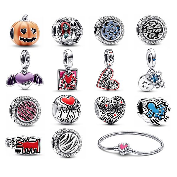 s925 silver charms beads diy halloween pendant original fit pandora bracelet jewelry, Bronze;silver
s925 silver charms beads diy halloween pendant original fit pandora bracelet jewelry, Bronze;silver
