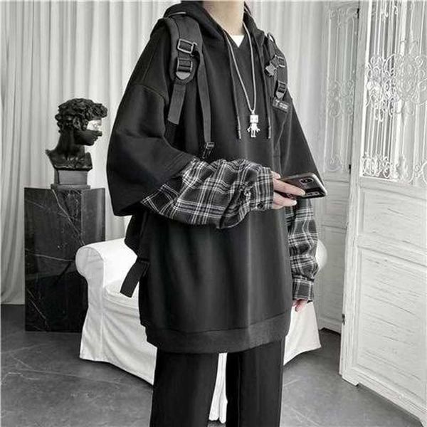 houzhou men's hoodies white hoodie sweatshirt with hood hooded sweatshirts check black casual japanese streetwear hip hop autumn
houzhou men's hoodies white hoodie sweatshirt with hood hooded sweatshirts check black casual japanese streetwear hip hop autumn