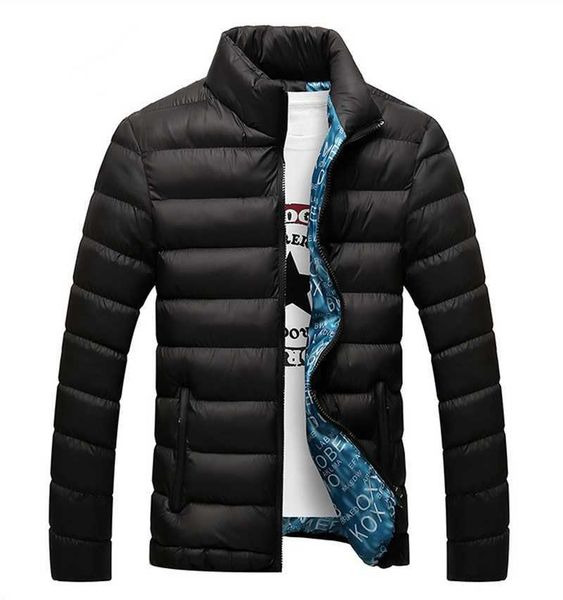 men's down parkas 2020 winter men jacket slim fit stand collar large code pure cotton suit garment thickened wear g220930, Black
men's down parkas 2020 winter men jacket slim fit stand collar large code pure cotton suit garment thickened wear g220930, Black