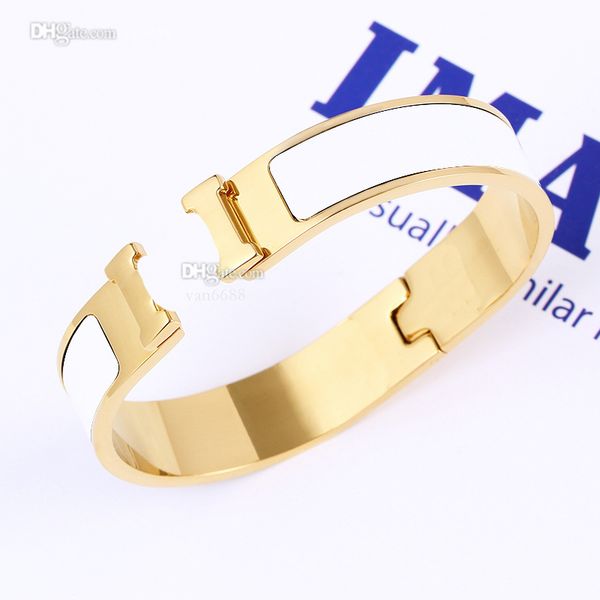 classic designer enamel bracelet h bangle hermeity bracelets party wedding women couple gift clic fashion luxury size #17 with box gfdf, Golden;silver
classic designer enamel bracelet h bangle hermeity bracelets party wedding women couple gift clic fashion luxury size #17 with box gfdf, Golden;silver