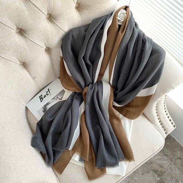 scarves 2021 brand autumn winter women beach quality shawl cotton scarf lady fashion scarves bandana pashmina wrap hijab muffler g220927, Blue;gray
scarves 2021 brand autumn winter women beach quality shawl cotton scarf lady fashion scarves bandana pashmina wrap hijab muffler g220927, Blue;gray