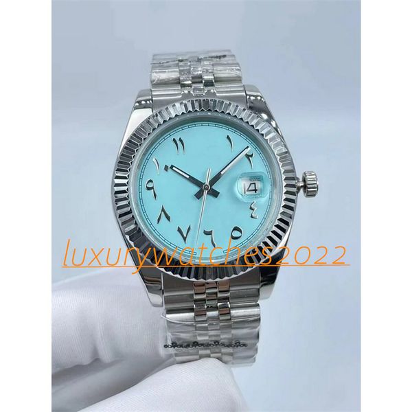mens watches mint blue dial daydate 41mm ice automatic mechanical movement word factory stainless steel sapphire glass president stainless w, Slivery;brown
mens watches mint blue dial daydate 41mm ice automatic mechanical movement word factory stainless steel sapphire glass president stainless w, Slivery;brown