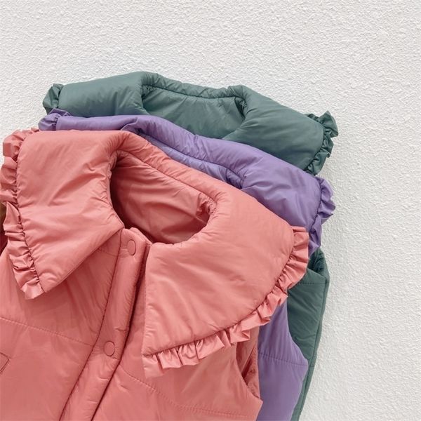 waistcoat autumn winter baby girls cotton padded waistcoats ruffles collar solid color korean style toddlers kids sweet vests 220930, Camo
waistcoat autumn winter baby girls cotton padded waistcoats ruffles collar solid color korean style toddlers kids sweet vests 220930, Camo