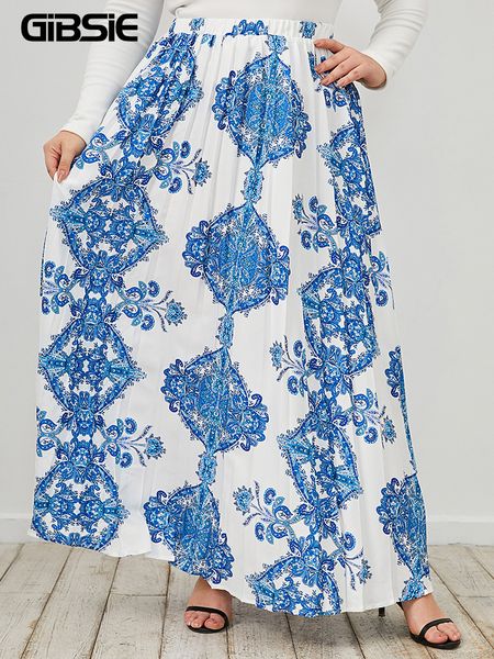 plus size dresses gibsie plus size floral print pleated aline skirt women spring summer fashion vintage high elastic waist maxi long skirts, Black
plus size dresses gibsie plus size floral print pleated aline skirt women spring summer fashion vintage high elastic waist maxi long skirts, Black