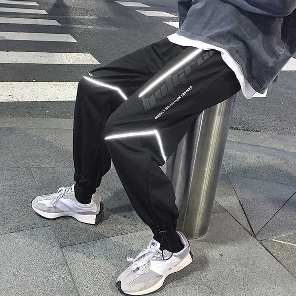 men's pants gugur musim dingin celana jogger lari malam strip reflektif panjang kasual longgar tali serut pakaian ukuran besar pria g22, Black
men's pants gugur musim dingin celana jogger lari malam strip reflektif panjang kasual longgar tali serut pakaian ukuran besar pria g22, Black