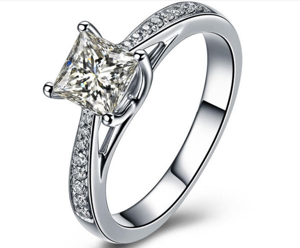 fine wedding rings 1 ct t models princess pt950 mark platinum texture luxury models female ring, Slivery;golden
fine wedding rings 1 ct t models princess pt950 mark platinum texture luxury models female ring, Slivery;golden