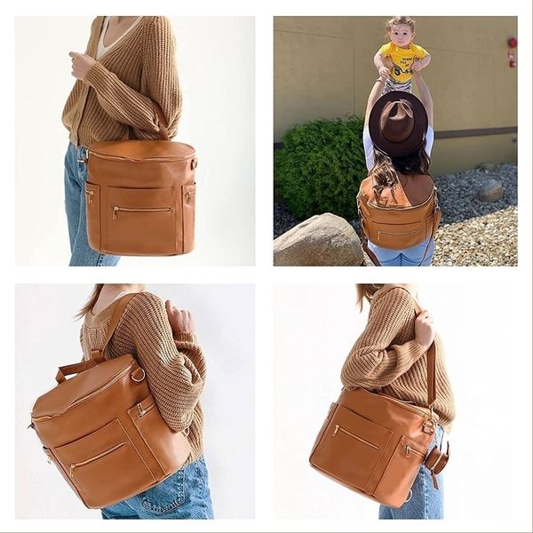 diaper bags fashion mommy bag pu leather diaper backpack bag with changing pad baby organizer baby nappy bag mummy daddy backpack 221006
diaper bags fashion mommy bag pu leather diaper backpack bag with changing pad baby organizer baby nappy bag mummy daddy backpack 221006