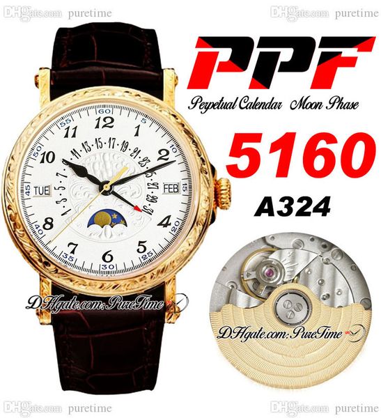 ppf perpetual calendar 5960r a324 automatic mens watch moon phase 38 yellow gold engrave silver flower totem dial black roman brown leather, Slivery;brown
ppf perpetual calendar 5960r a324 automatic mens watch moon phase 38 yellow gold engrave silver flower totem dial black roman brown leather, Slivery;brown