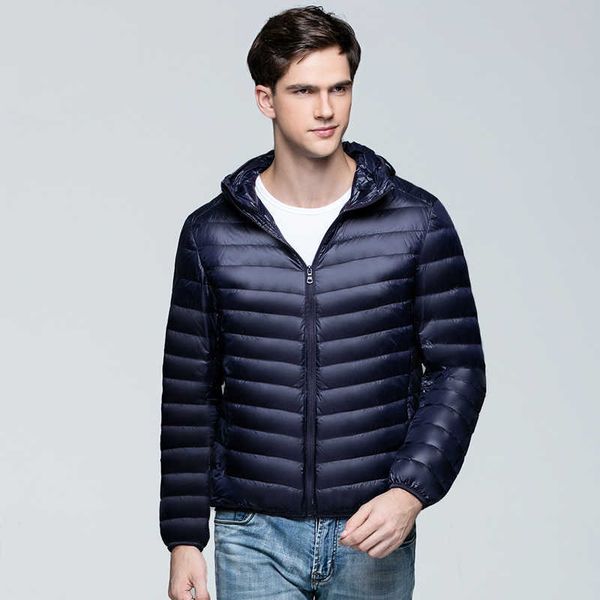 men's down parkas winter jacket men coat duck new ultra light thin hooded portable windproof puffer male overcoat g220930, Black
men's down parkas winter jacket men coat duck new ultra light thin hooded portable windproof puffer male overcoat g220930, Black