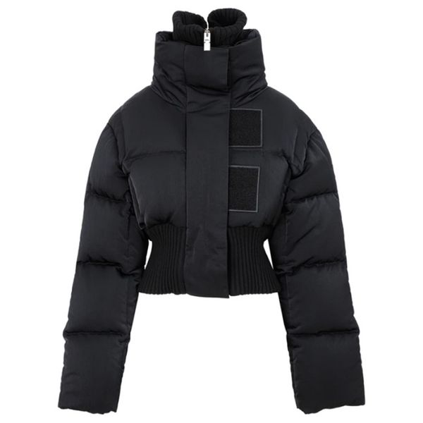 womens down parkas custom fashion black cropped woolblend trimmed highneck quilted down jacket women short puffer jacket 220930
womens down parkas custom fashion black cropped woolblend trimmed highneck quilted down jacket women short puffer jacket 220930