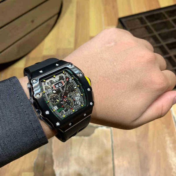 superclone luxury mens mechanics watch richa milles business leisure personality trendy men's automatic mechanical watch versatile atmo, Slivery;brown
superclone luxury mens mechanics watch richa milles business leisure personality trendy men's automatic mechanical watch versatile atmo, Slivery;brown