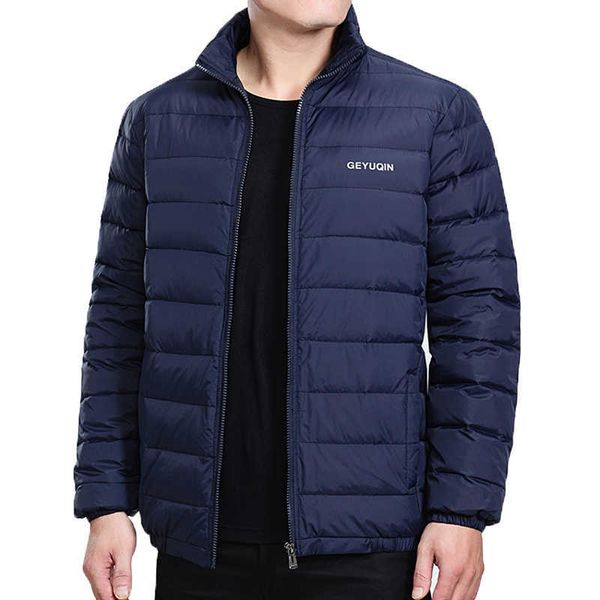 men's down parkas mens winter jacket coat 2022 white duck light casual outerwear snow warm stand collar brand male feather g220930, Black
men's down parkas mens winter jacket coat 2022 white duck light casual outerwear snow warm stand collar brand male feather g220930, Black